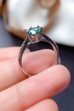 All For You 2 Carat Moissanite 925 Sterling Silver Ring - Ladyez