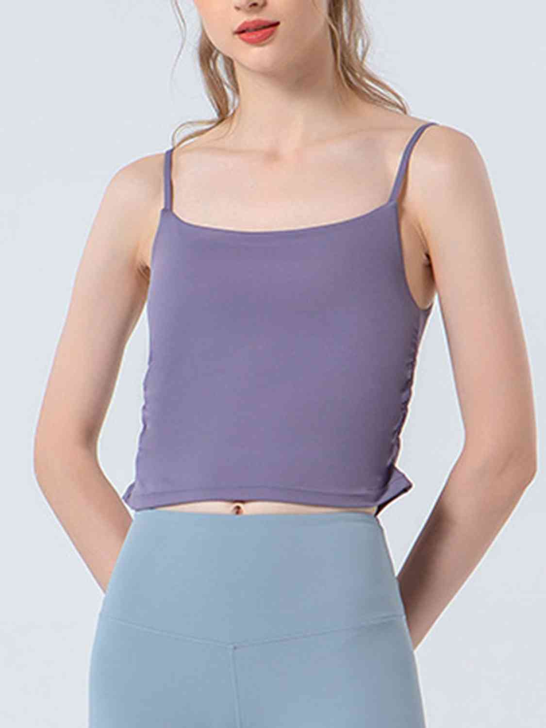 Ruched Sports Cami - Ladyez