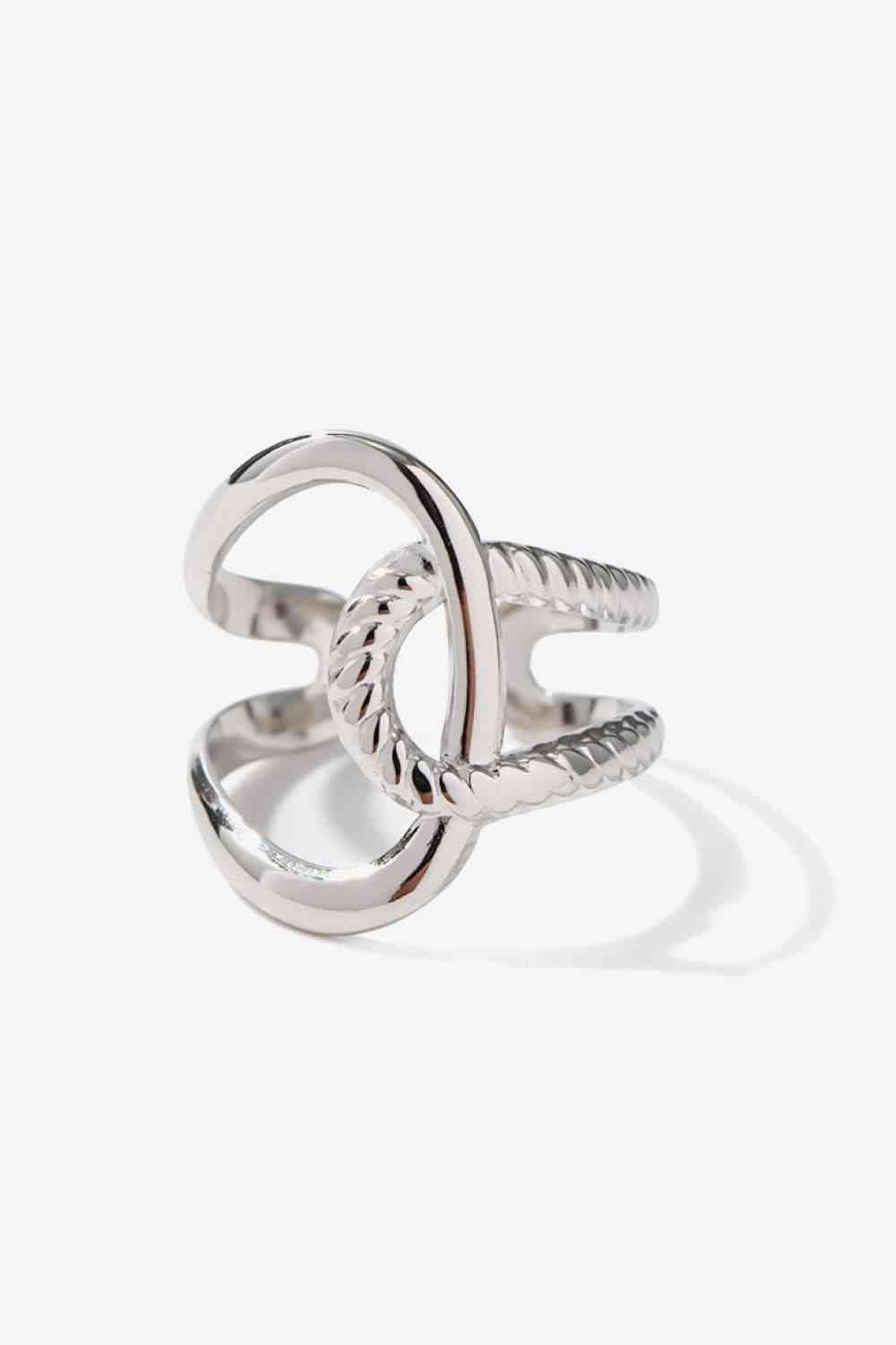 Modern Copper Open Ring - Ladyez