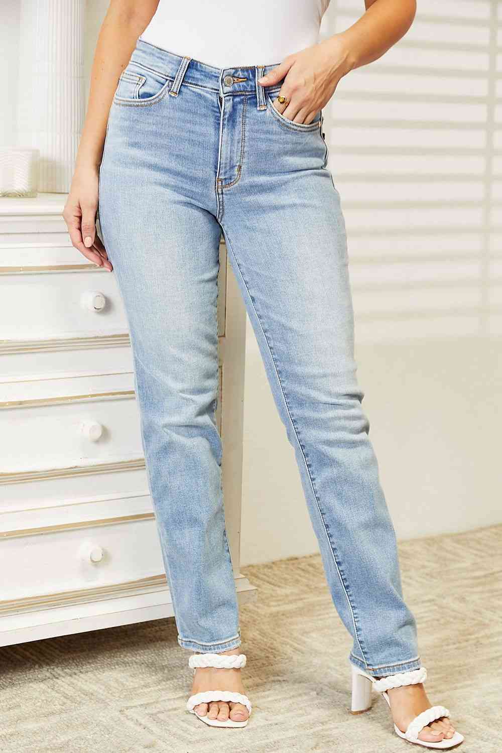 Judy Blue Full Size High Waist Jeans - Ladyez