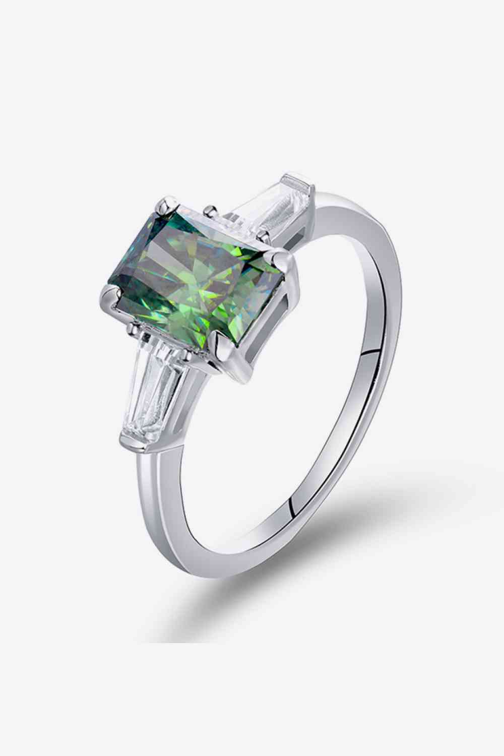 2 Carat Moissanite 925 Sterling Silver Ring - Ladyez