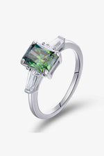 2 Carat Moissanite 925 Sterling Silver Ring - Ladyez