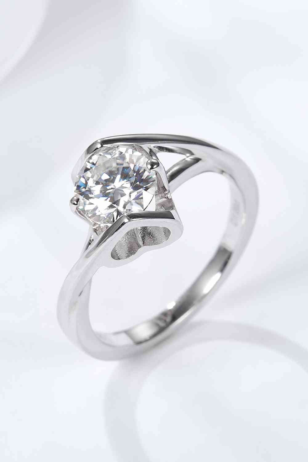 Get What You Need 1 Carat Moissanite Ring - Ladyez
