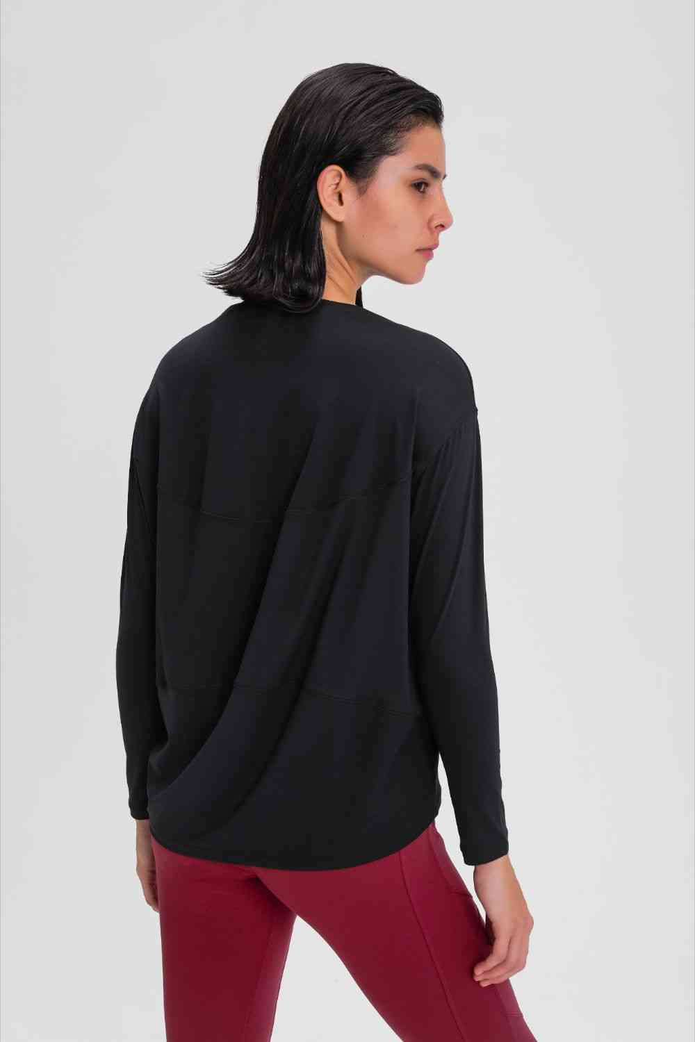 Loose Fit Active Top - Ladyez