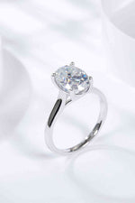 2.5 Carat Moissanite Solitaire Ring - Ladyez
