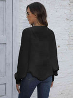 Bat Sleeve Open Front Short Cardigan - Ladyez