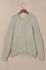 Button Down Cardigan with Pockets - Ladyez