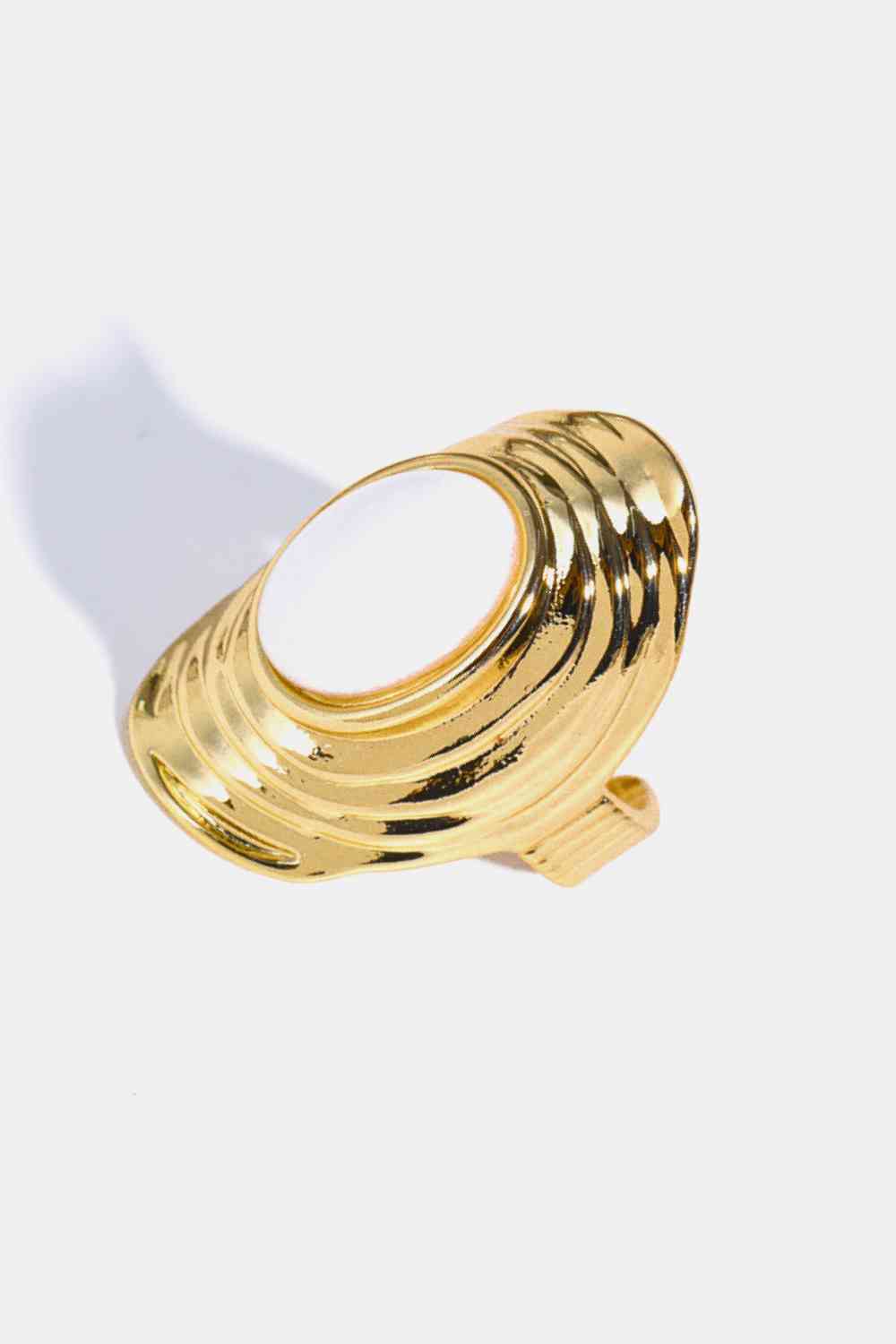 Natural Stone Copper Ring - Ladyez