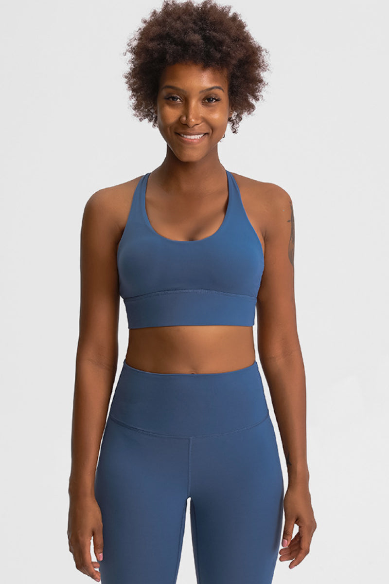 Eight Strap Sports Bra - Ladyez