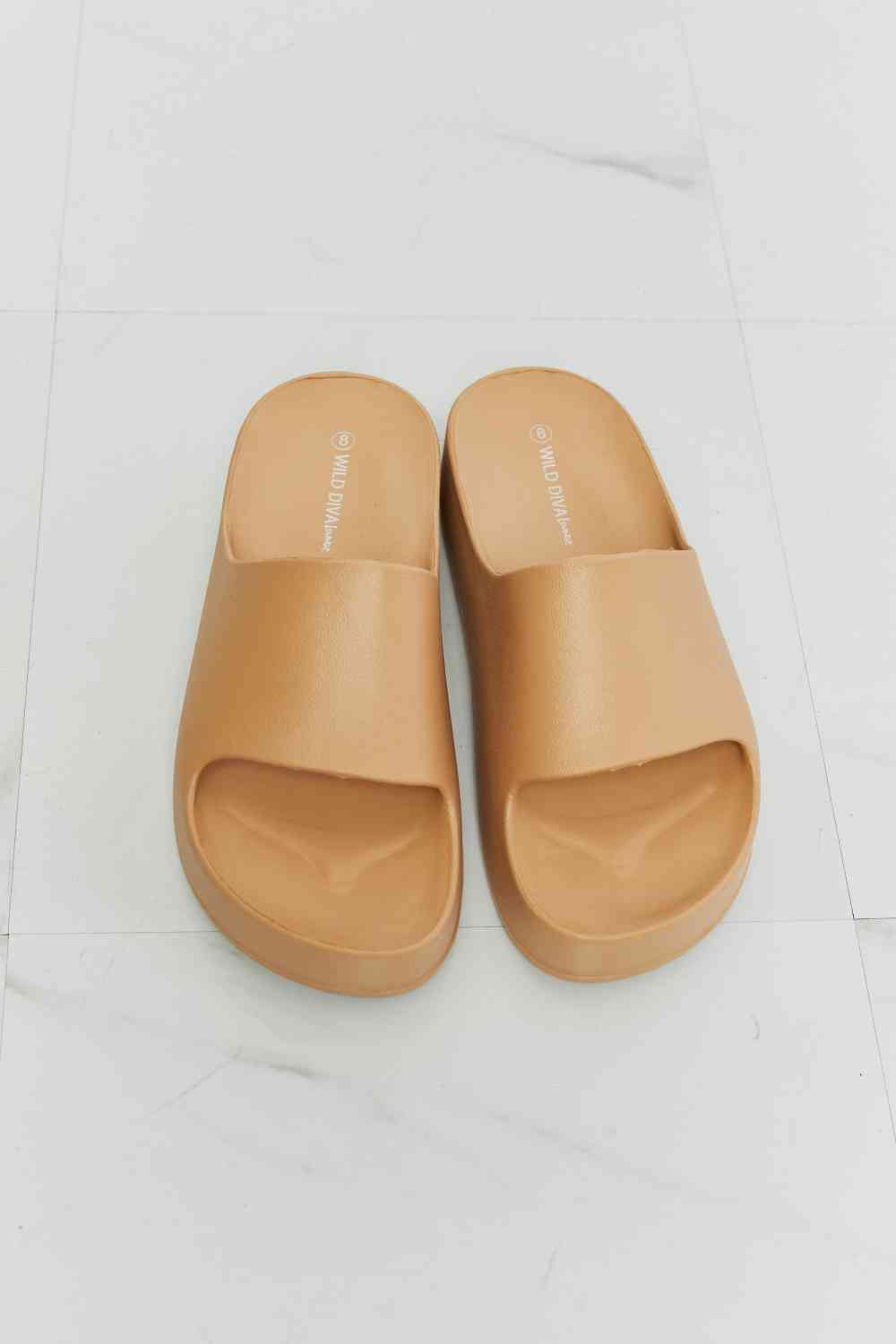 WILD DIVA Summer Feels Platform Slide - Ladyez