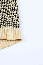 Woven Right Waffle-Knit Drop Shoulder Button-Down Cardigan - Ladyez
