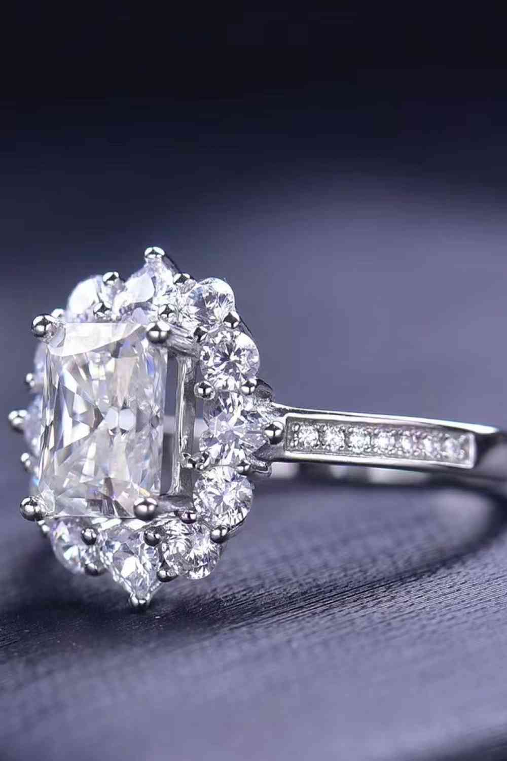 Need You Now 2 Carat Moissanite Ring - Ladyez