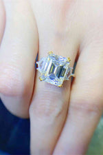5 Carat Moissanite 925 Sterling Silver Ring - Ladyez