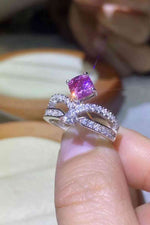 At Your Best 1 Carat Moissanite Ring - Ladyez
