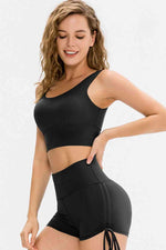 Scoop Neck Long Sports Bra - Ladyez