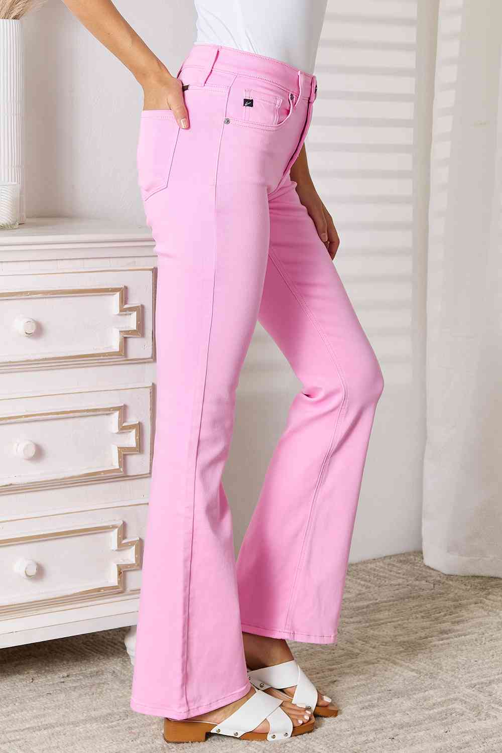 Kancan High Rise Bootcut Jeans - Ladyez