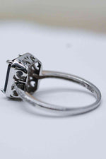 Platinum-Plated Agate Ring - Ladyez