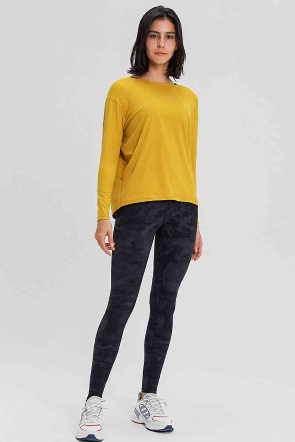 Loose Fit Active Top - Ladyez
