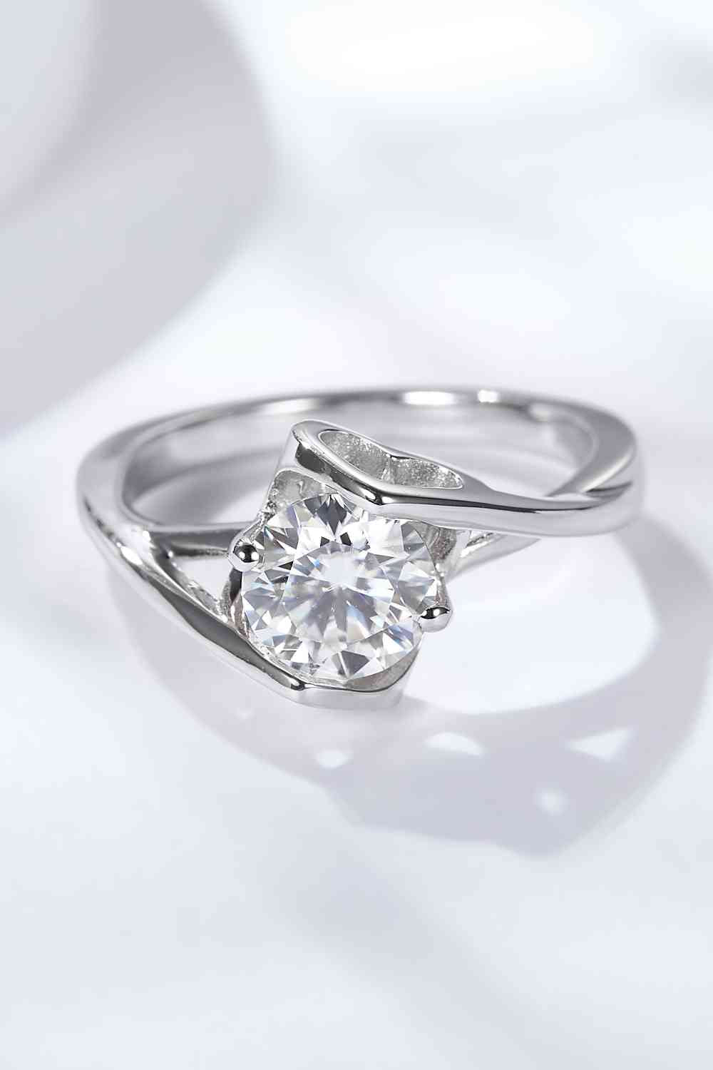 Get What You Need 1 Carat Moissanite Ring - Ladyez