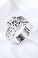 Made To Shine 1 Carat Moissanite Ring - Ladyez