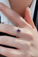 Amethyst 925 Sterling Silver Ring - Ladyez