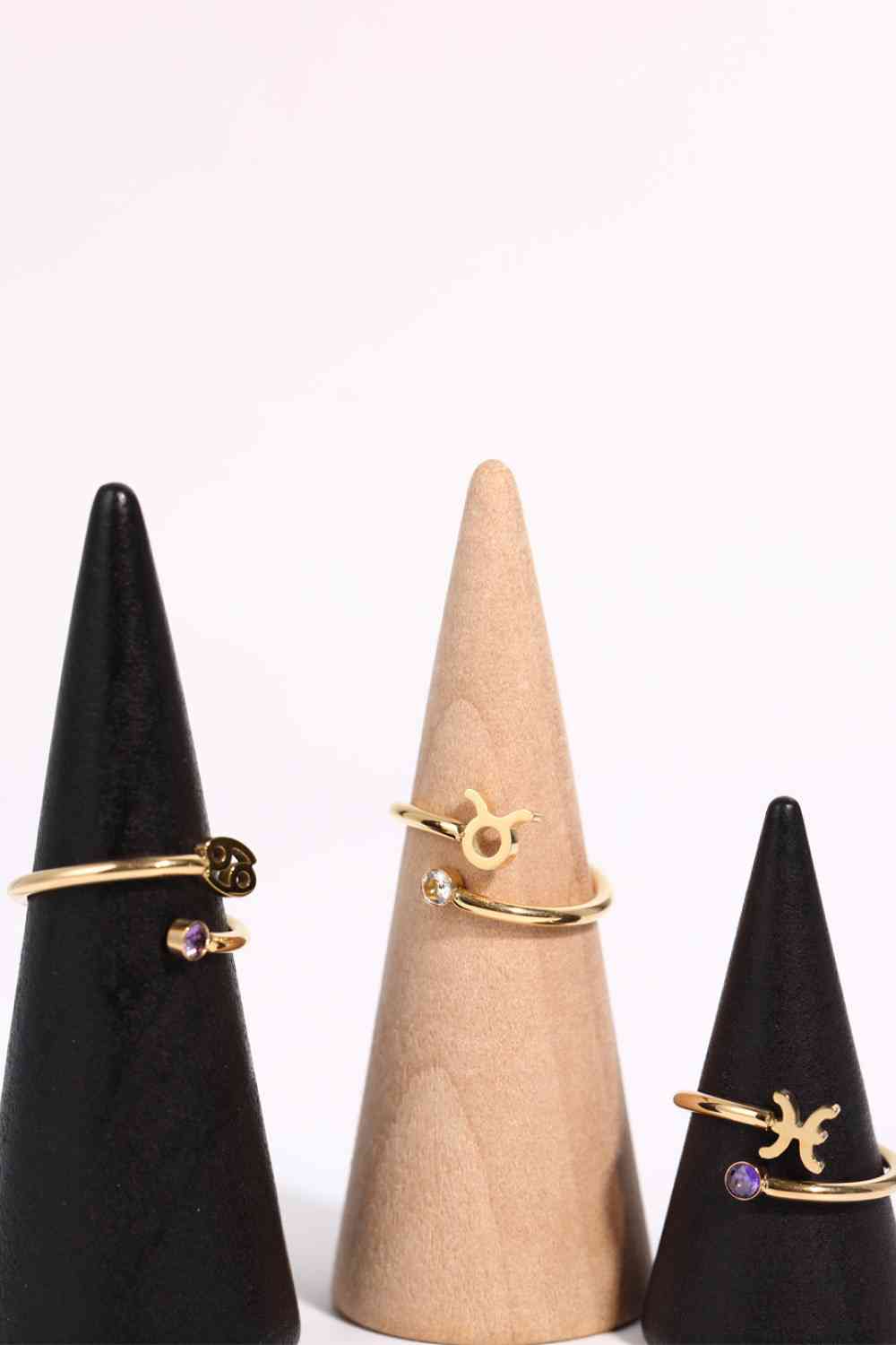 Constellation Stainless Steel Bypass Ring - Ladyez