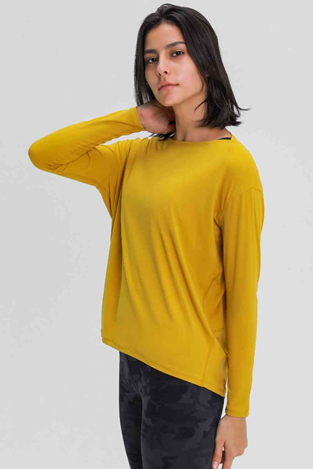 Loose Fit Active Top - Ladyez