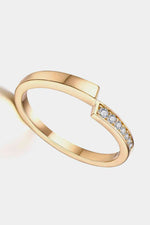 Moissanite 925 Sterling Silver Ring - Ladyez