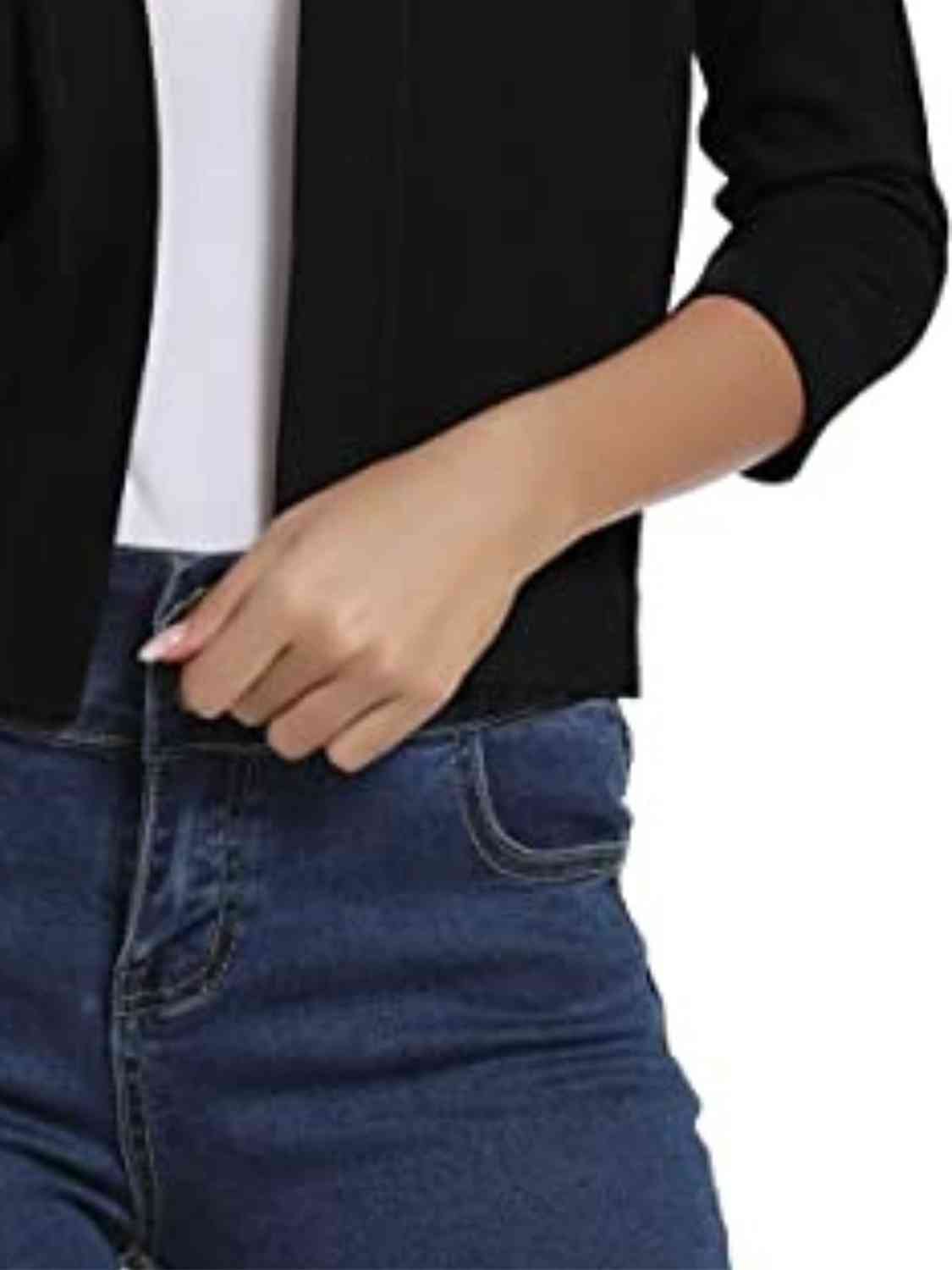 Open Front Cardigan - Ladyez