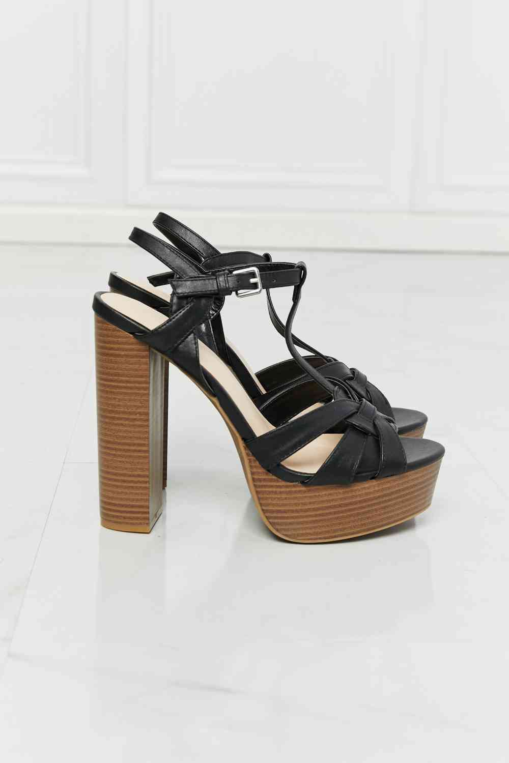 Legend She's Classy Strappy Heels - Ladyez