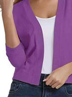 Open Front Cardigan - Ladyez