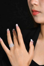 1.21 Carat Moissanite 925 Sterling Silver Ring - Ladyez