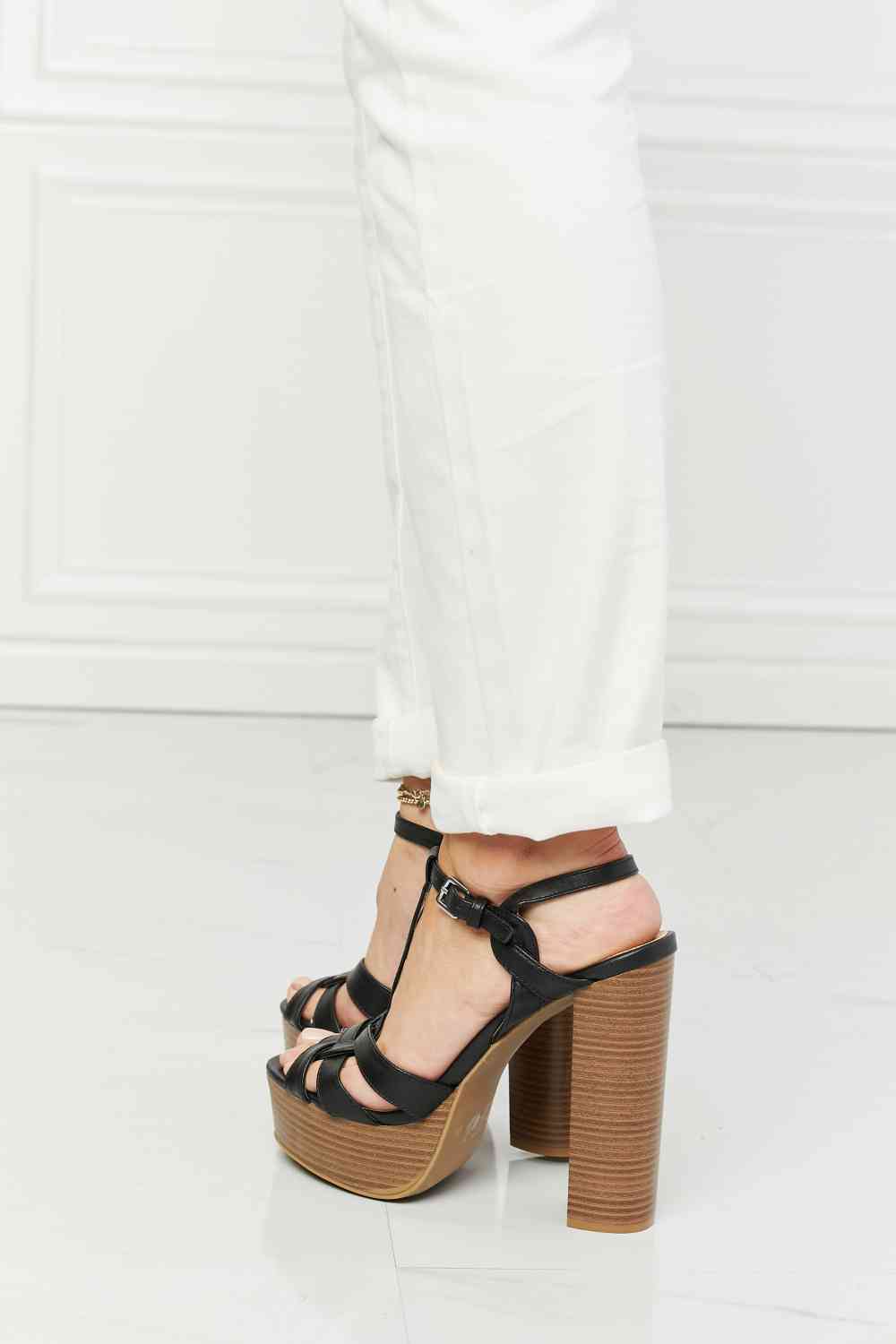 Legend She's Classy Strappy Heels - Ladyez