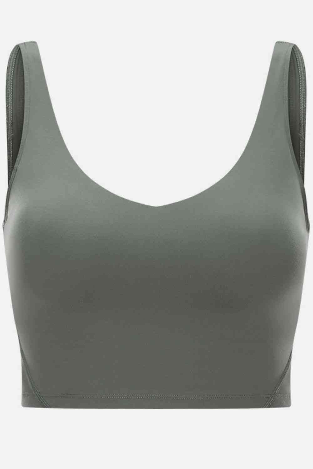 Scoop Back Sports Bra - Ladyez