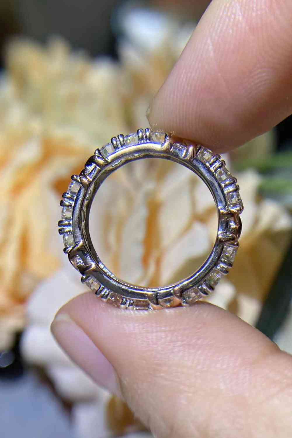 Feel The Joy 1.5 Carat Moissanite Ring - Ladyez