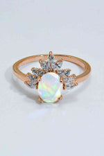 Best Of Me 925 Sterling Silver Opal Ring - Ladyez