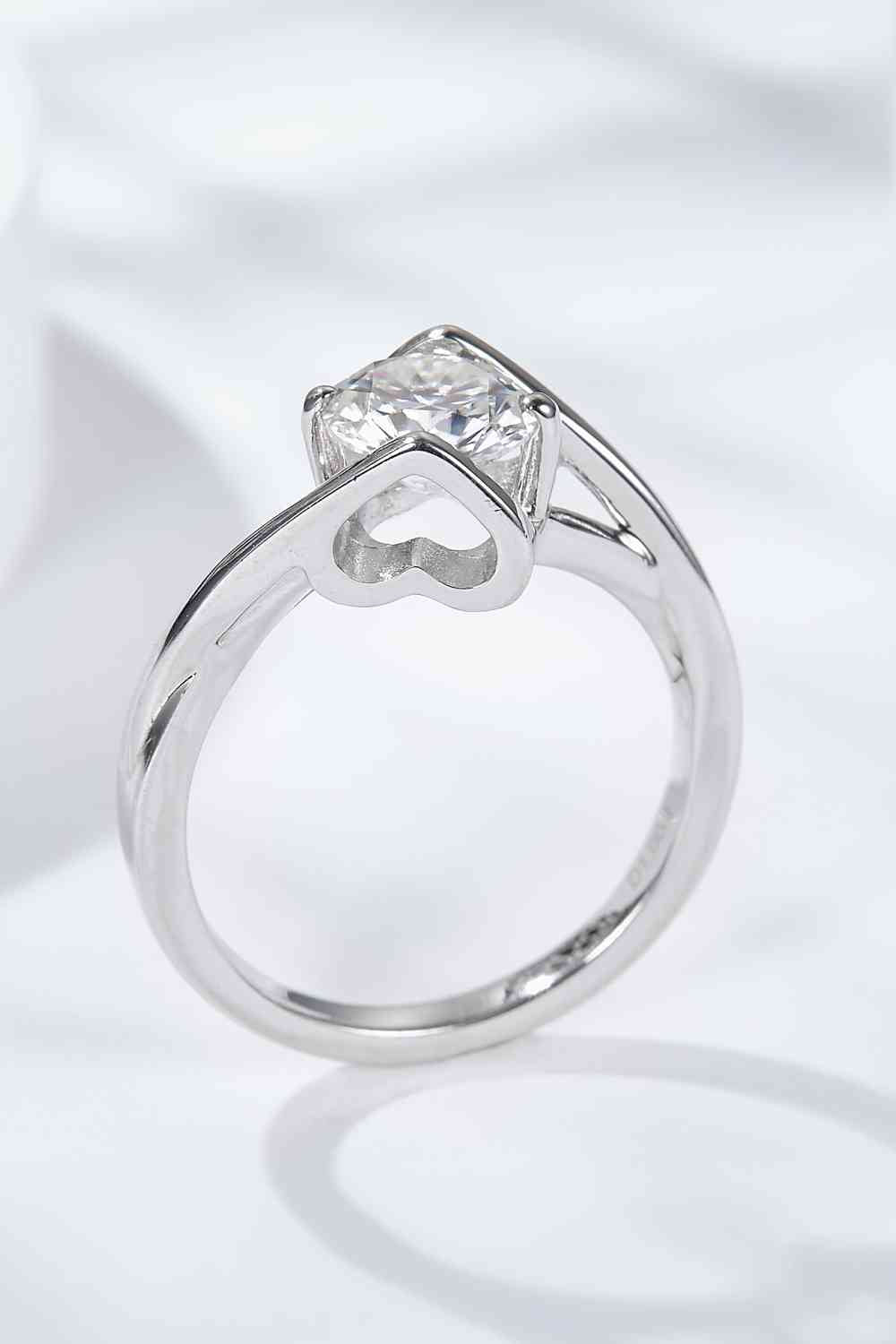 Get What You Need 1 Carat Moissanite Ring - Ladyez