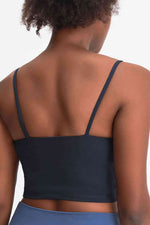 Feel Like Skin Scoop Neck Sports Cami - Ladyez