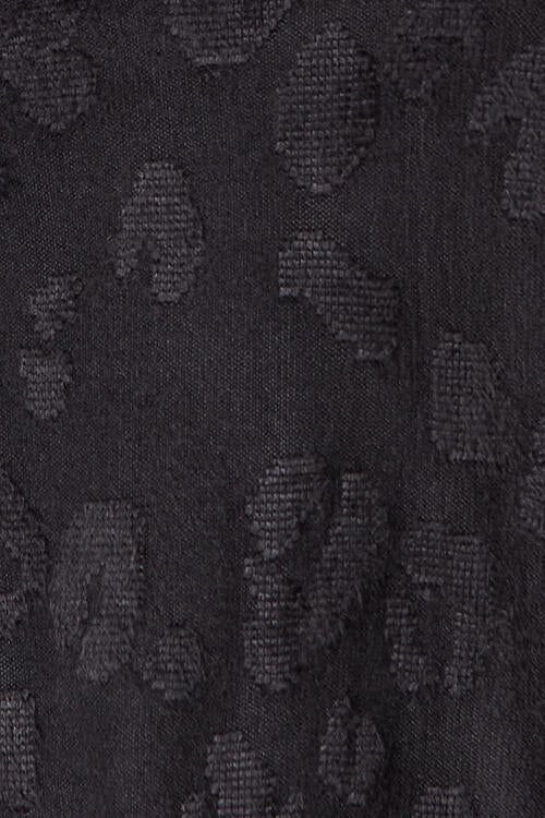 BOMBOM Textured Exposed Seam Buttoned Blouse - Ladyez
