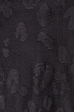BOMBOM Textured Exposed Seam Buttoned Blouse - Ladyez
