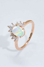 Best Of Me 925 Sterling Silver Opal Ring - Ladyez