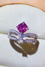 At Your Best 1 Carat Moissanite Ring - Ladyez