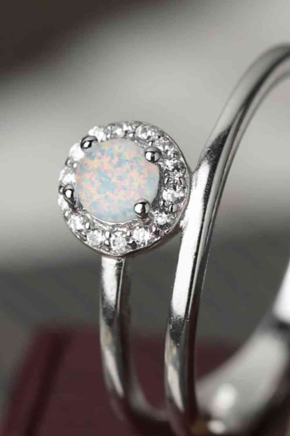 Opal Bypass Ring - Ladyez