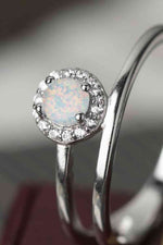 Opal Bypass Ring - Ladyez