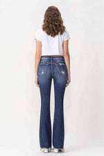 Vervet by Flying Monkey Luna Full Size High Rise Flare Jeans - Ladyez