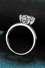3 Carat Moissanite 6-Prong Ring - Ladyez