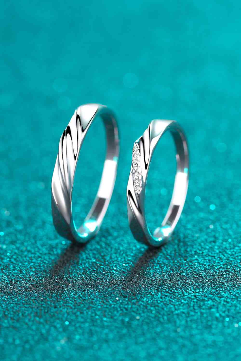 Minimalist 925 Sterling Silver Rhodium-Plated Ring - Ladyez