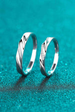 Minimalist 925 Sterling Silver Rhodium-Plated Ring - Ladyez