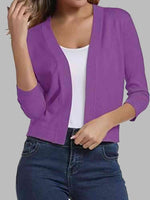 Open Front Cardigan - Ladyez