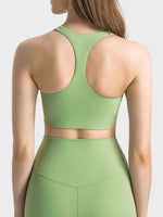 Scoop Neck Sports Bra - Ladyez